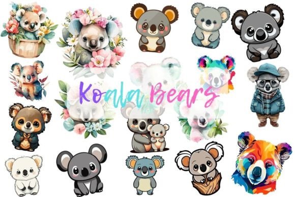 Download Koala Bear Illustrations - Bear illustration Collection